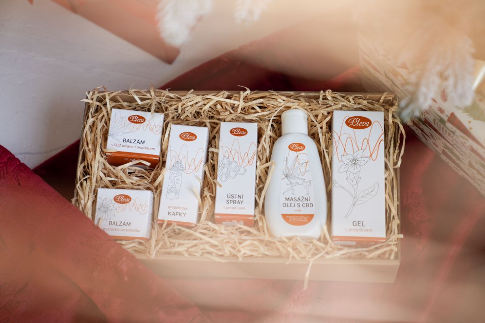 Dárková sada První propolisová, Pleva