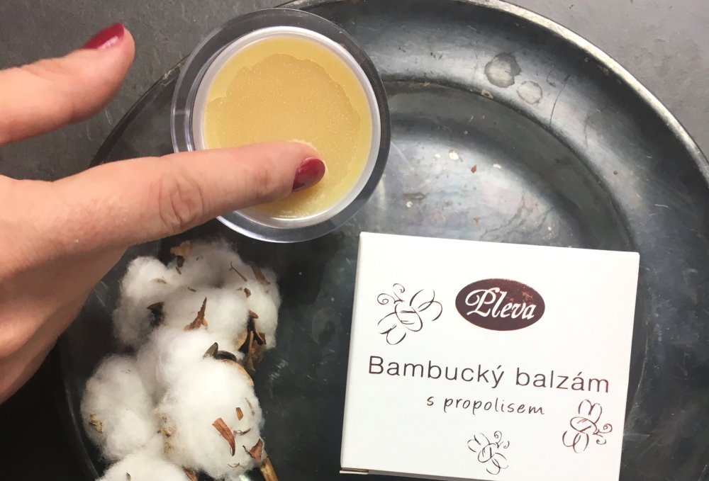 Bambucký balzám s propolisem, výživný krém pro mladou pleť