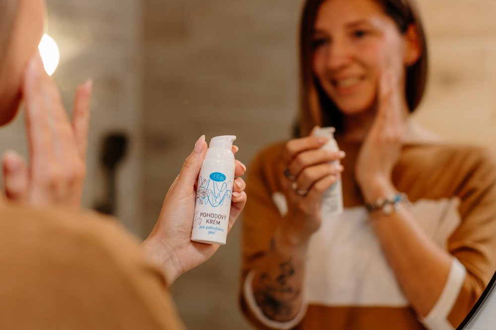 Pohodový krém pro pohodovou mladou pleť, Pleva