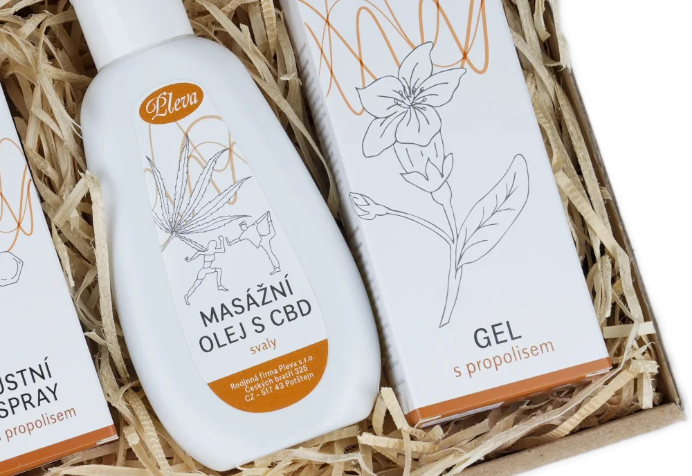 Dárková sada První propolisová, Pleva